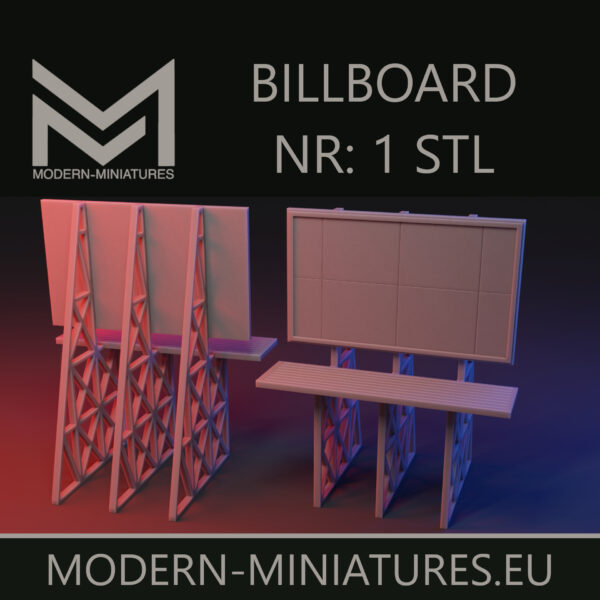 Billboard Nr: 1 easy print billboard [Digital]
