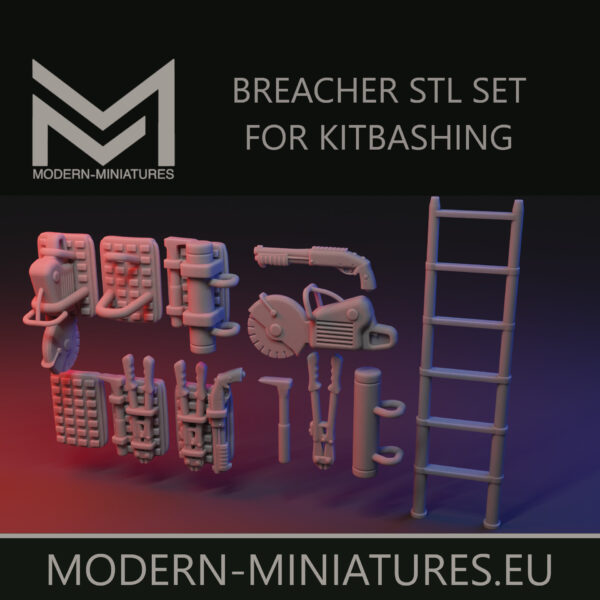 Breacher set for miniature kitbashing [Digital]