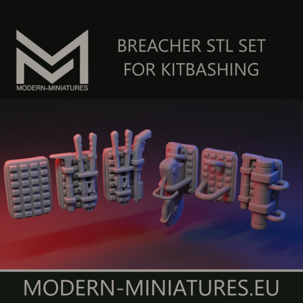 Breacher set for miniature kitbashing [Digital] - Image 3