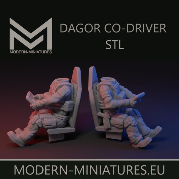 28mm special forces vehicle crew miniatures [Digital] - Image 3