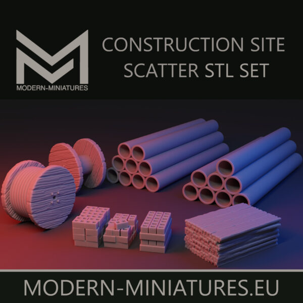 Construction Add-On set Vehicles & Scatter [Digital]