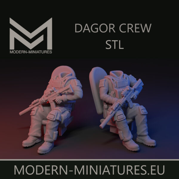 28mm special forces vehicle crew miniatures [Digital] - Image 4