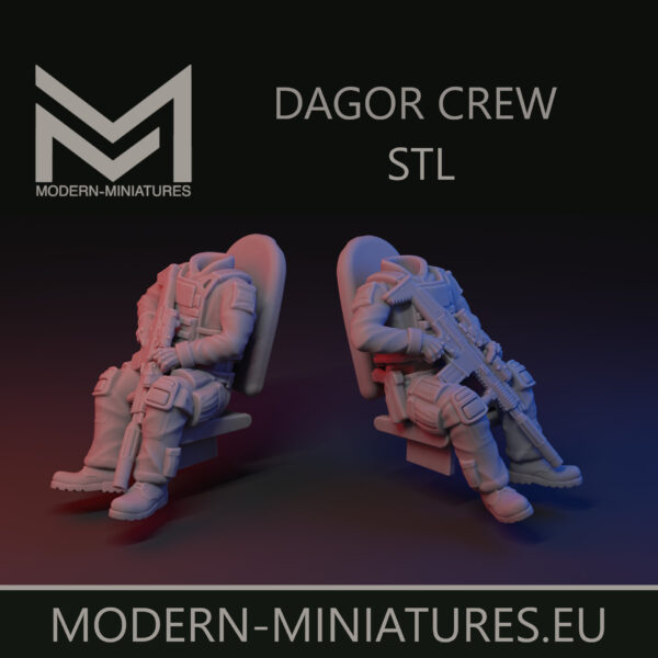 28mm special forces vehicle crew miniatures [Digital] - Image 5