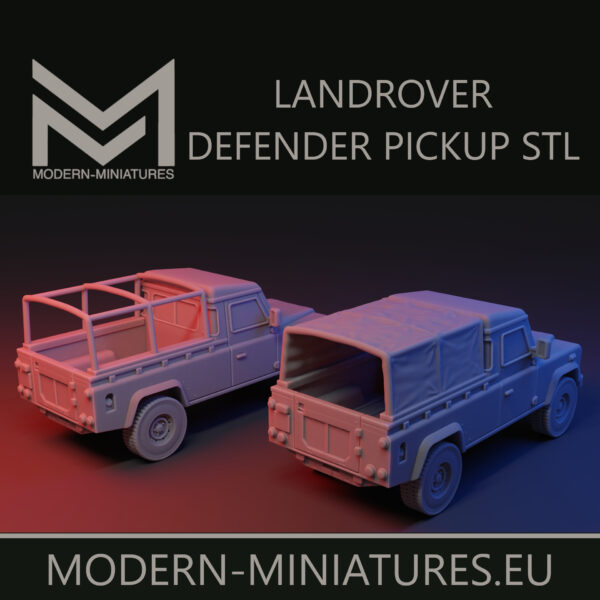 Landrover Defender Pickup modular options [Digital] - Image 2