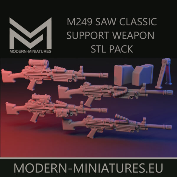 M249 SAW support weapon set [Digital]