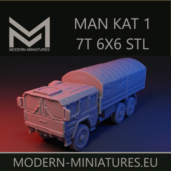 MAN KAT 1 7-ton 6x6 Bundeswehr army truck [Digital]
