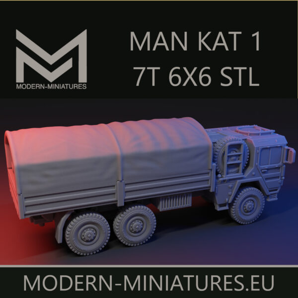 MAN KAT 1 7-ton 6x6 Bundeswehr army truck [Digital] - Image 3