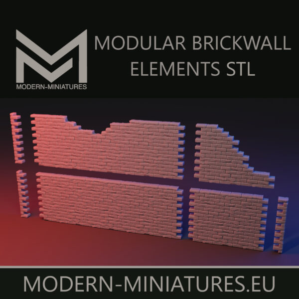 Modular Brickwall Elements [Digital]