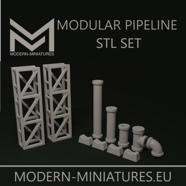 Modular pipeline modern miniatures eu