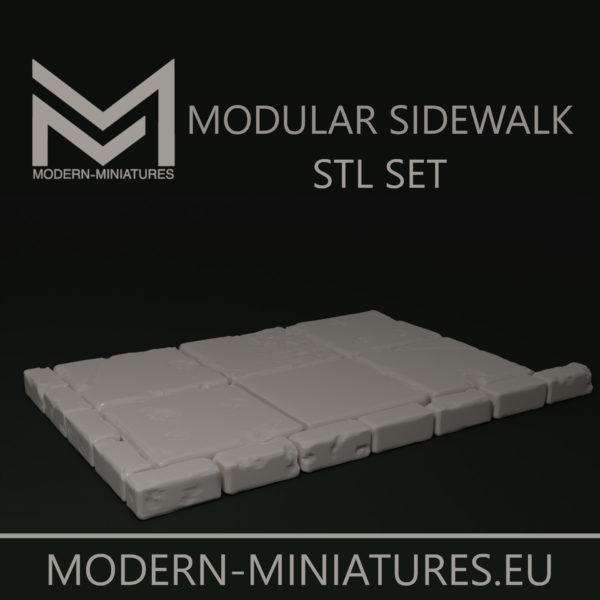 Modular sidewalk tiles and curb [Digital] - Image 2