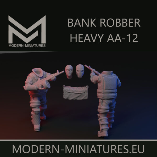 Bank Robber miniatures set #2 28mm [Digital] - Image 4