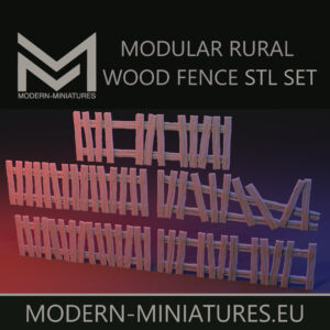 Rural wood fence set [Digital]