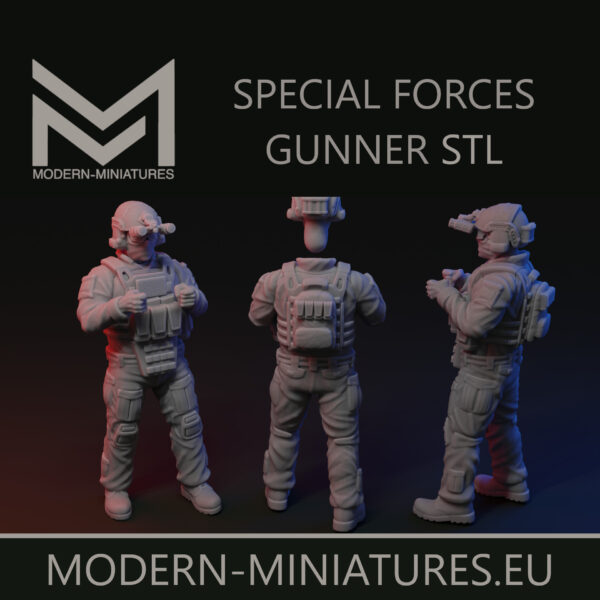 28mm special forces vehicle crew miniatures [Digital] - Image 2