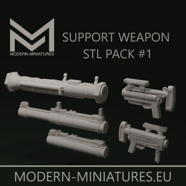 28mm Support Weapons, M320, M72 LAW, AT-4 [Digital]