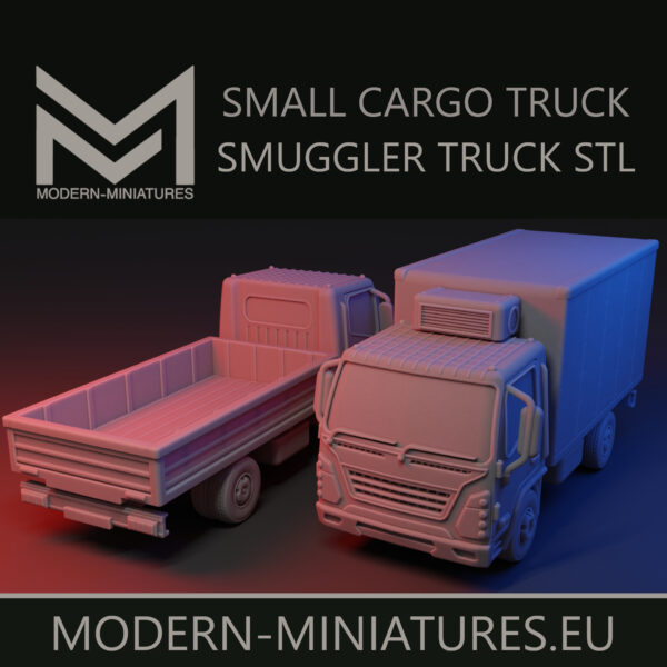 Small Cargo Truck, Smuggler Truck. [Digital]
