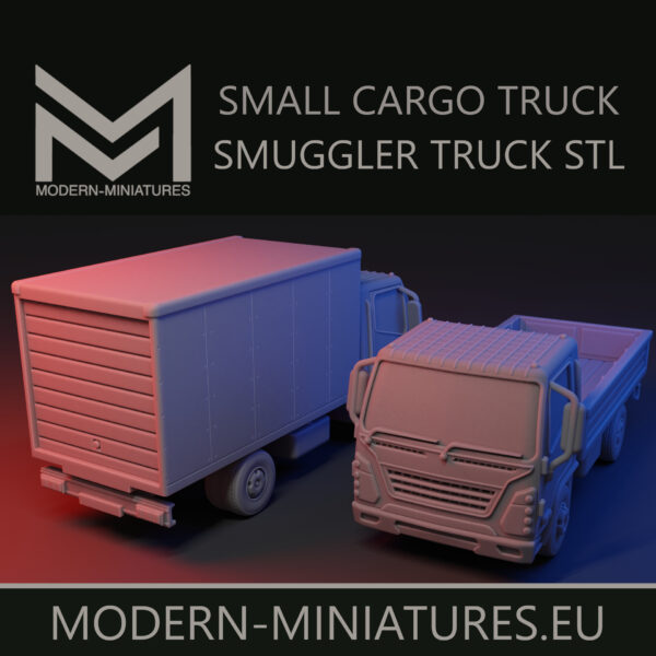Small Cargo Truck, Smuggler Truck. [Digital] - Image 2