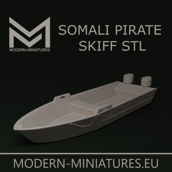 Somali Pirate Skiff / Boat [Digital]