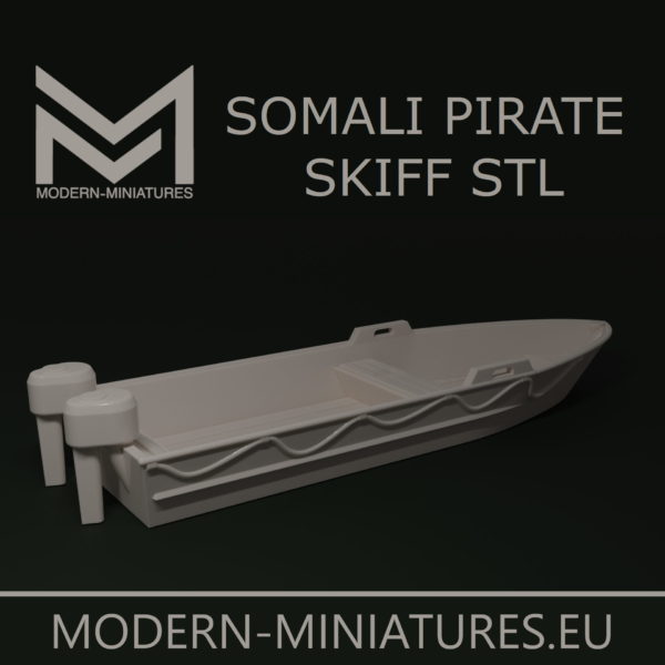 Somali Pirate Skiff / Boat [Digital] - Image 2