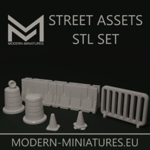 Modern Street Assets Scatter Set [Digital]