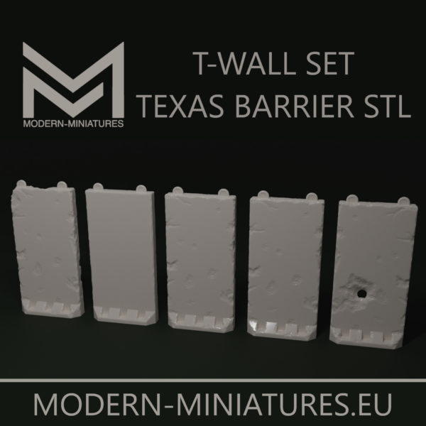 T-Wall Texas Barrier set [Digital] - Image 2