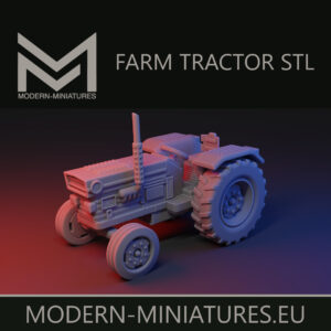Old tractor, farm tractor. [Digital]