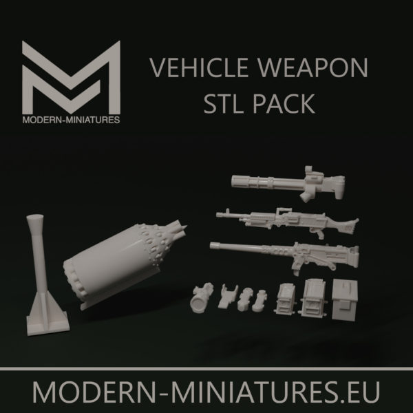 Vehicle Weapon STL Pack [Digital]