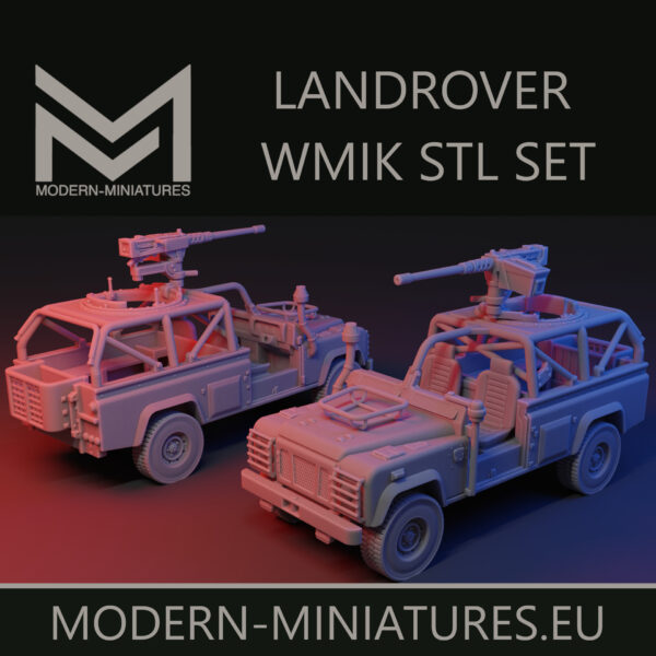 Landrover WMIK British assault vehicle [Digital]