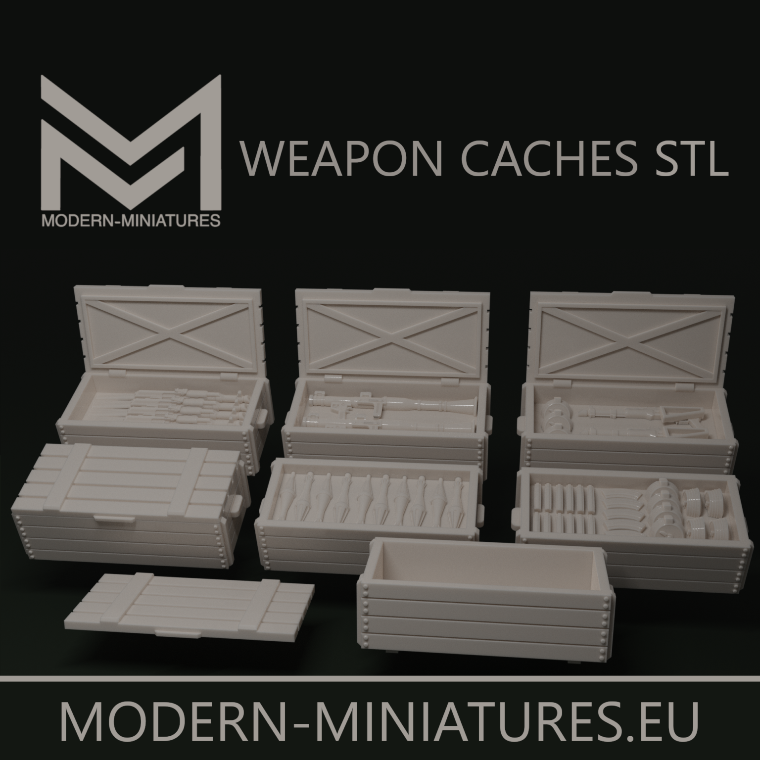 Weapon Crates modernminiatures.eu