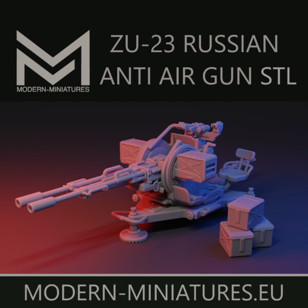 ZU-23 Russian anti air gun [Digital]