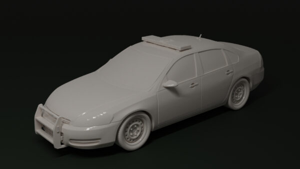 Modern Police car modular 28mm [Digital]